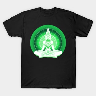 Aura Green Meditation 06 T-Shirt